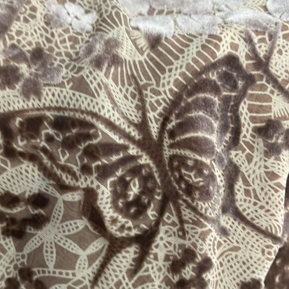 CITRON SANTA MONICA COLLECTION SILK BLEND BUTTERFLY KIMONO SIZE S‎ - Picture 5 of 6